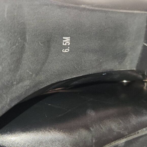 Jeffrey Campbell SPIKE Women's High Heel Booties Size 6.5 Black / Metal Spikes - Picture 9 of 12